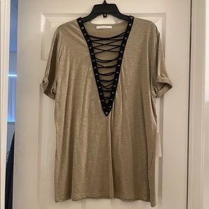 Forever 21 Oversized Shirt Dress NWT